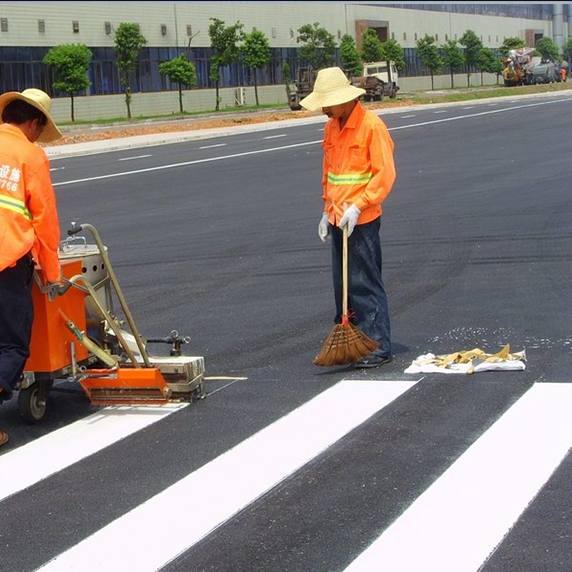 包头包头道路斑马线施工,斑马线划线,道路斑马线